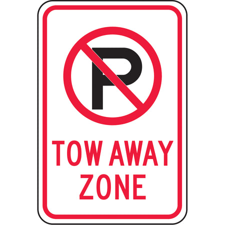 ""Tow-Away Zone"" No Parking Sign - SAX520