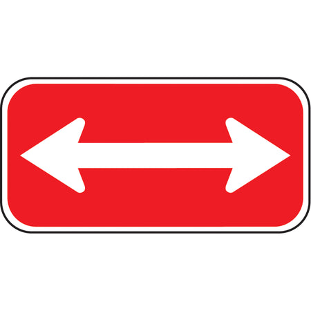 Double-Ended Arrow Parking Sign - SAX525