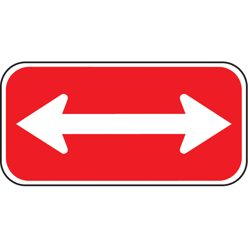 Double-Ended Arrow Parking Sign - SAX525