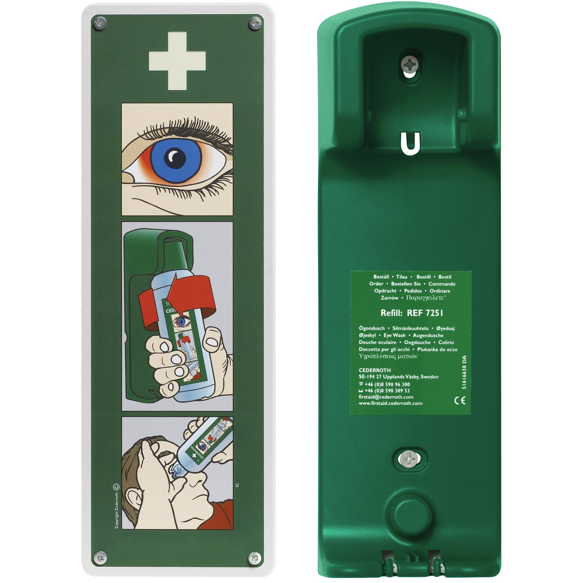 Cederroth Eyewash Wall Bracket - SAY475