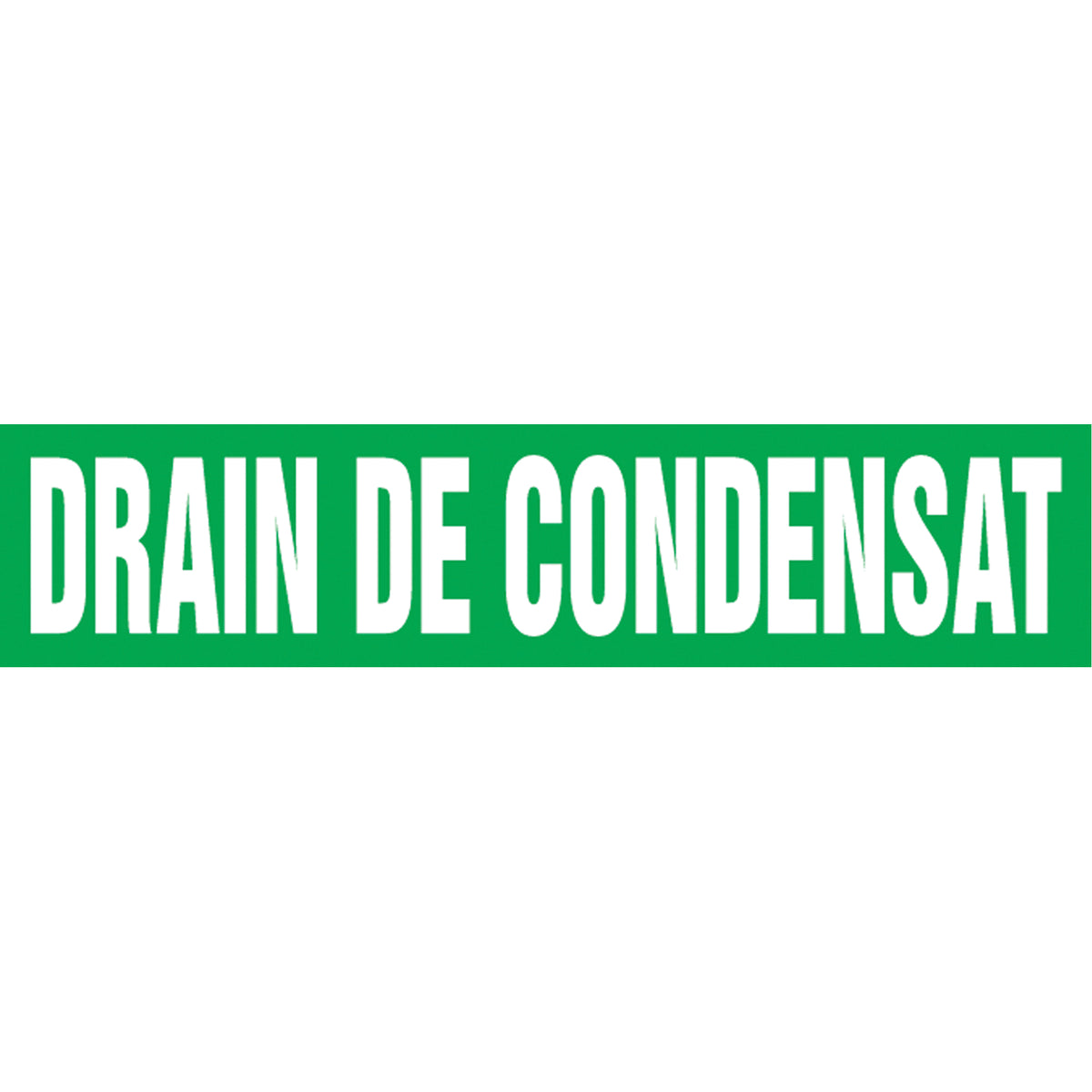 ""Drain de Condensat"" Pipe Marker - SAH181