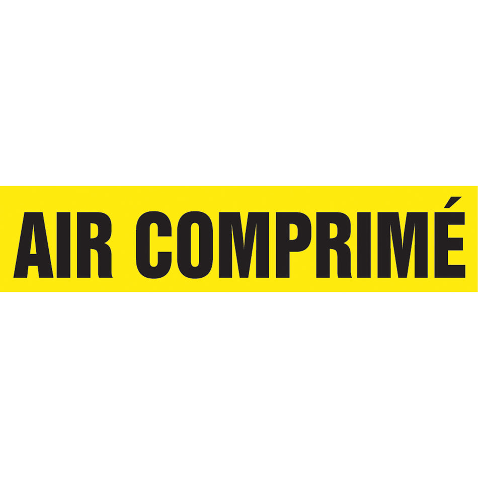 ""Air Comprimé"" Pipe Markers - SQ328