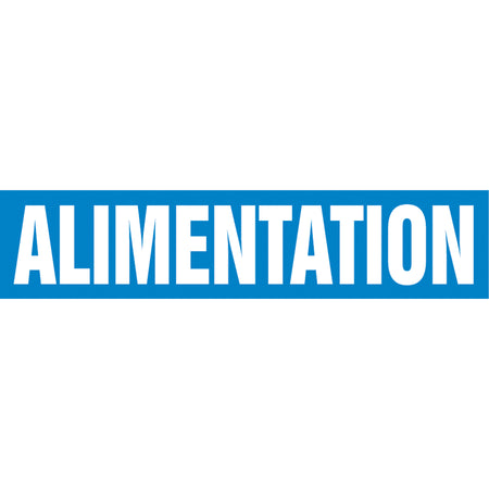 Snap Tite™ ""Alimentation"" Pipe Marker - SAZ131