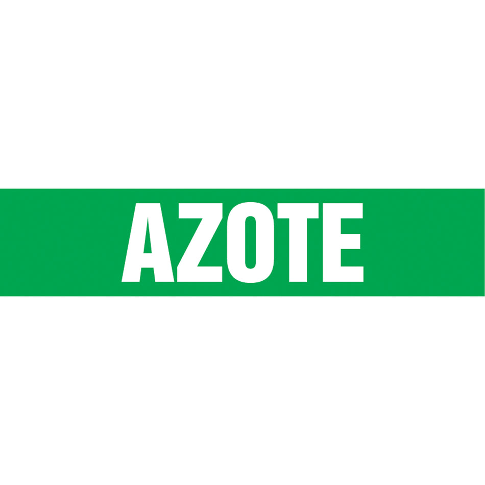 ""Azote"" Pipe Marker - SAH121