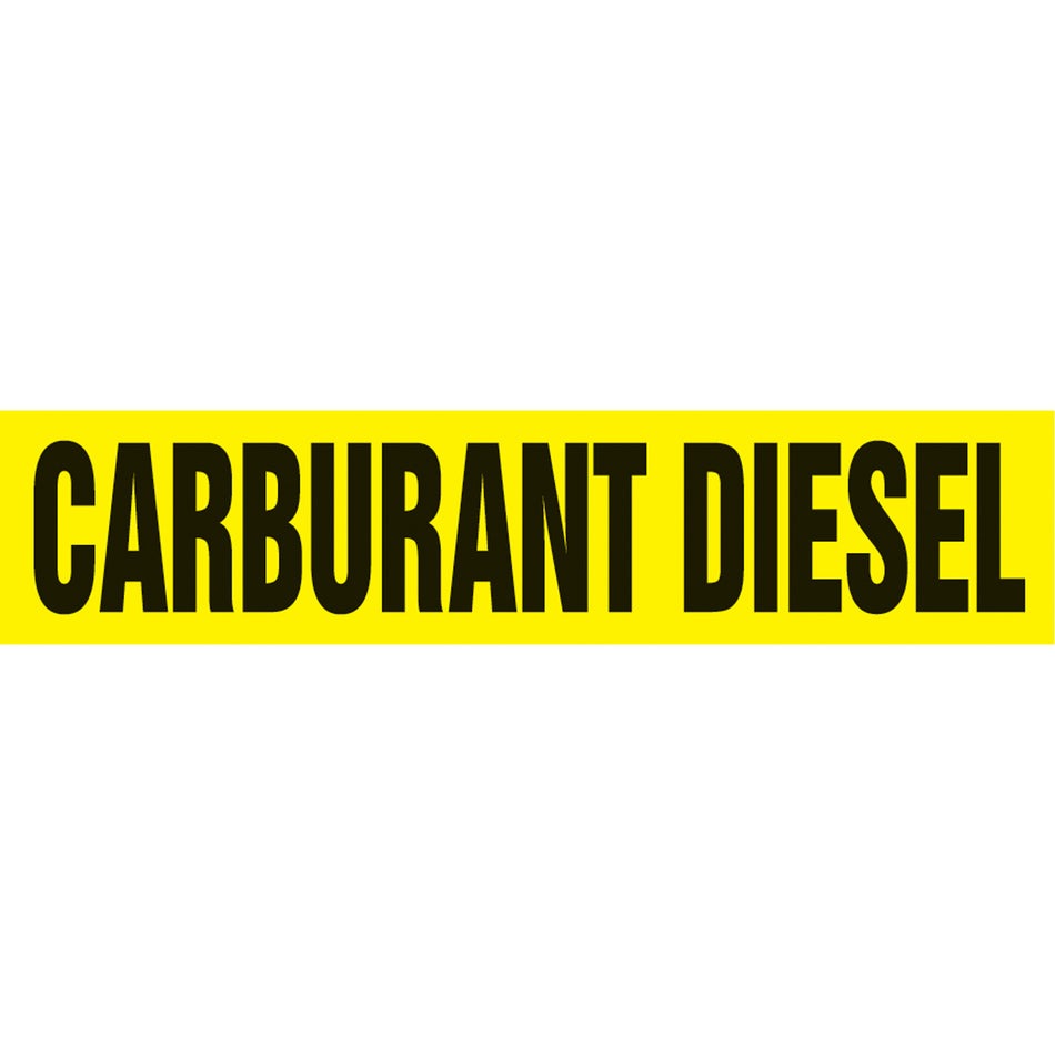 Snap Tite™ ""Carburant Diesel"" Pipe Marker - SAZ221