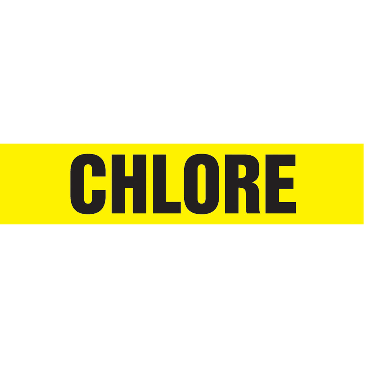 ""Chlore"" Pipe Marker - SAH148