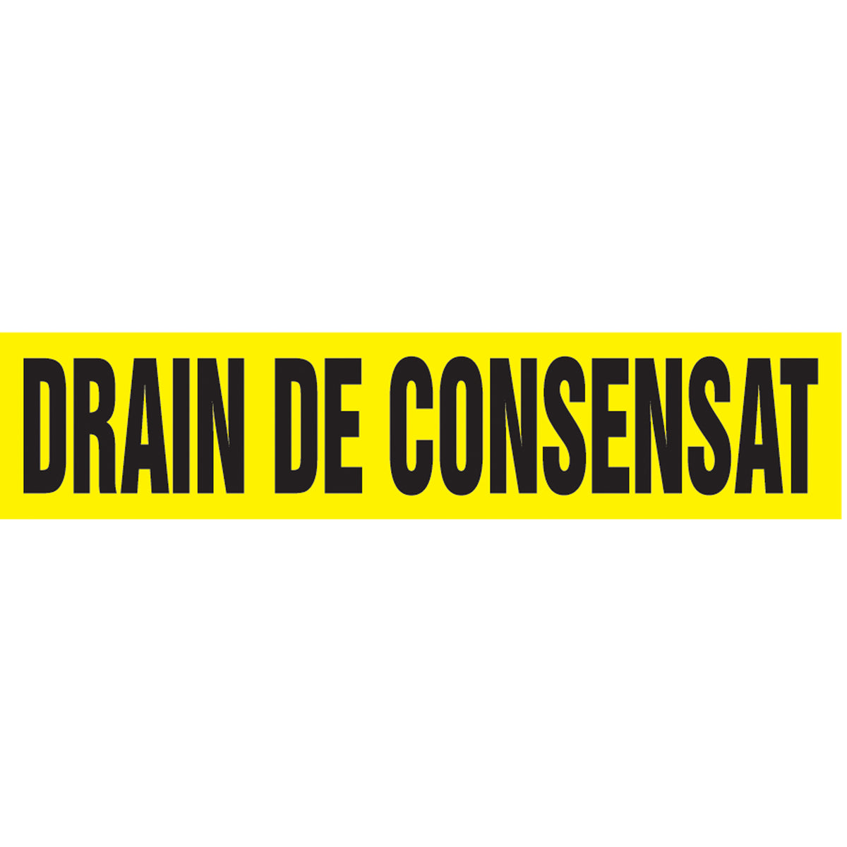 ""Drain de Consensat"" Pipe Marker - SAH179