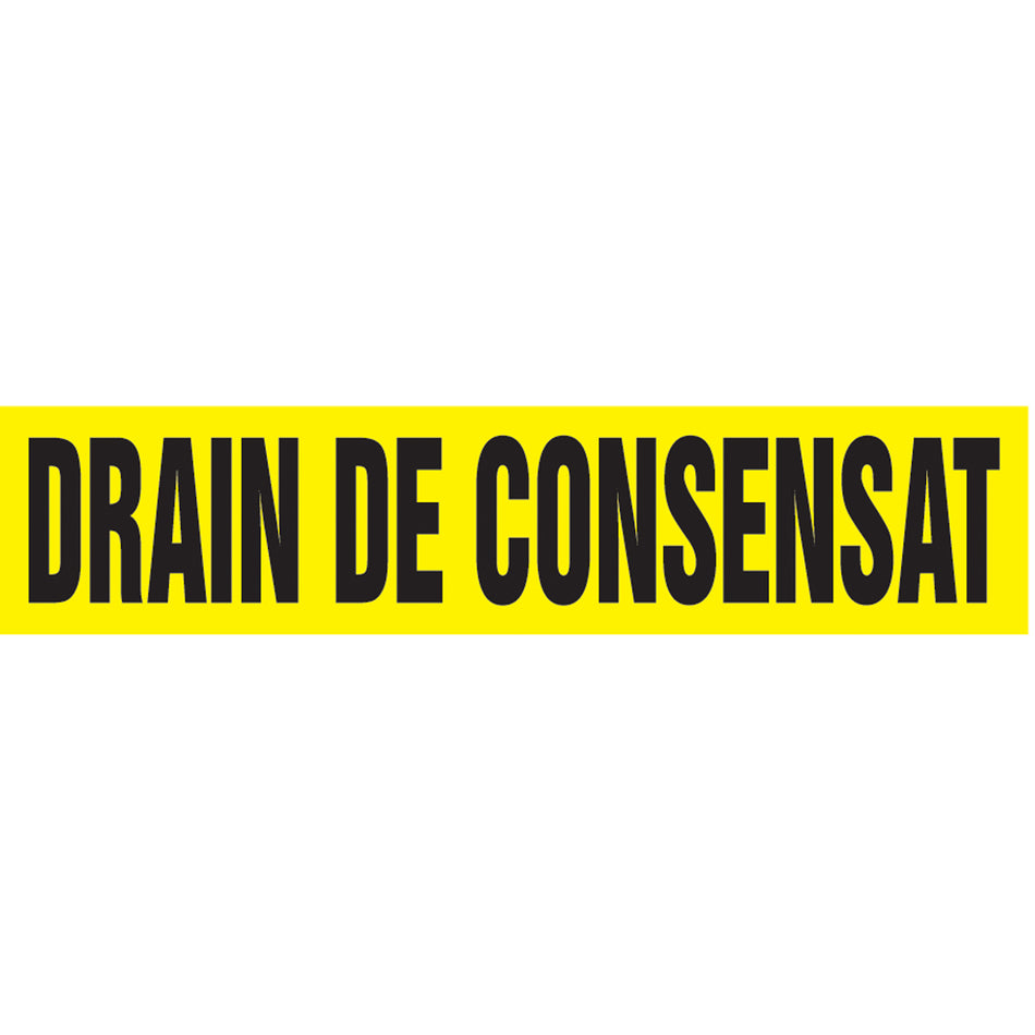""Drain de Consensat"" Pipe Marker - SAH179