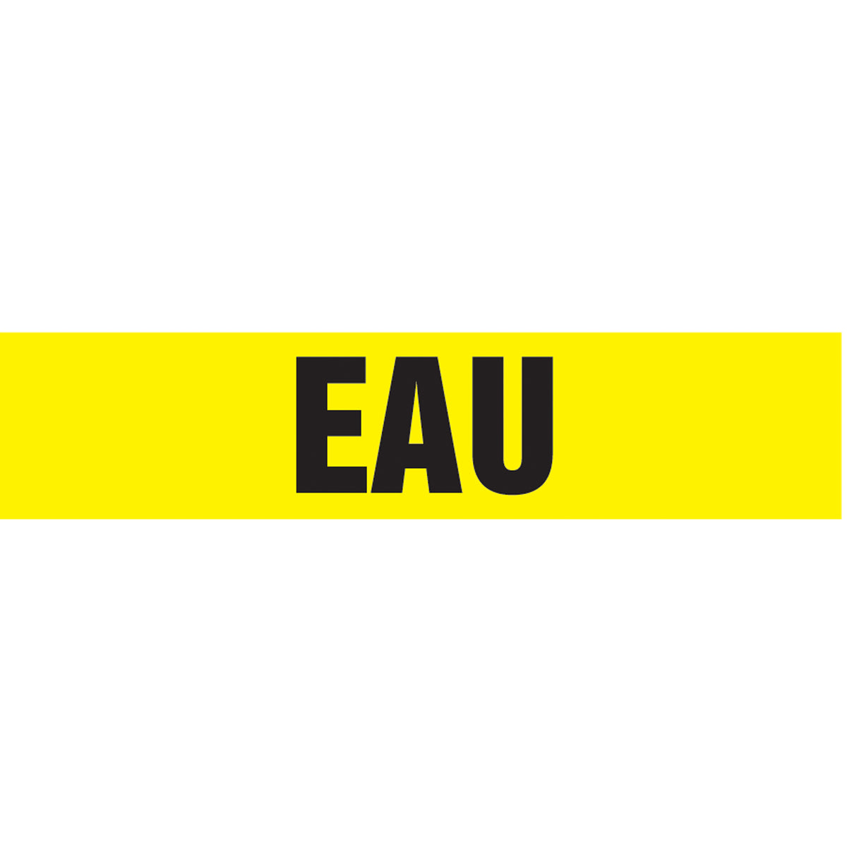 ""Eau"" Pipe Markers - SQ567