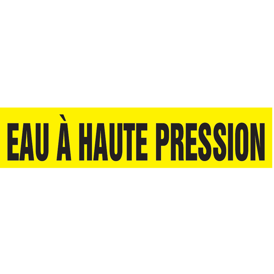 ""Eau à Haute Pression"" Pipe Marker - SAH188