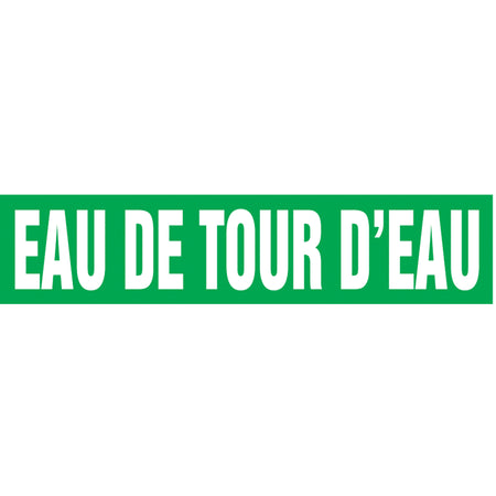 ""Eau de Tour"" Pipe Marker - SAY986
