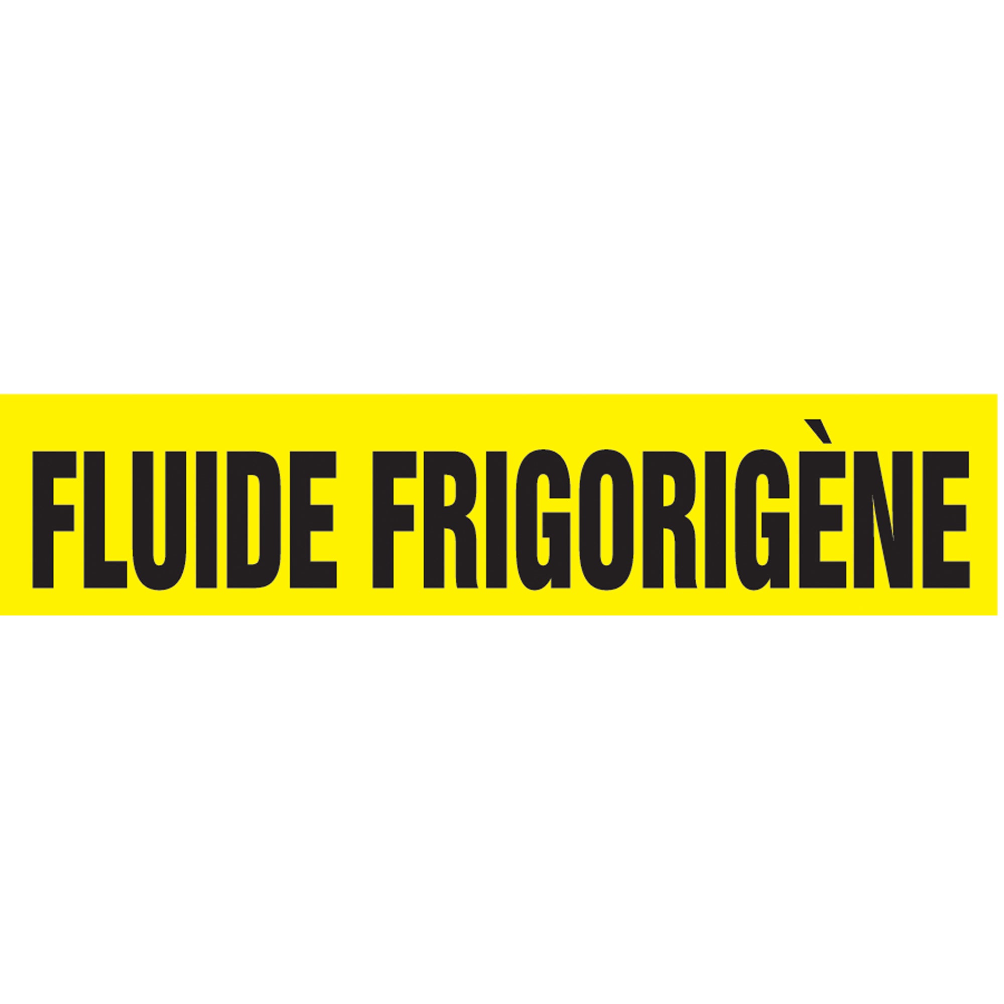 Snap Tite™ ""Fluide Frigorigène"" Pipe Marker - SAZ371