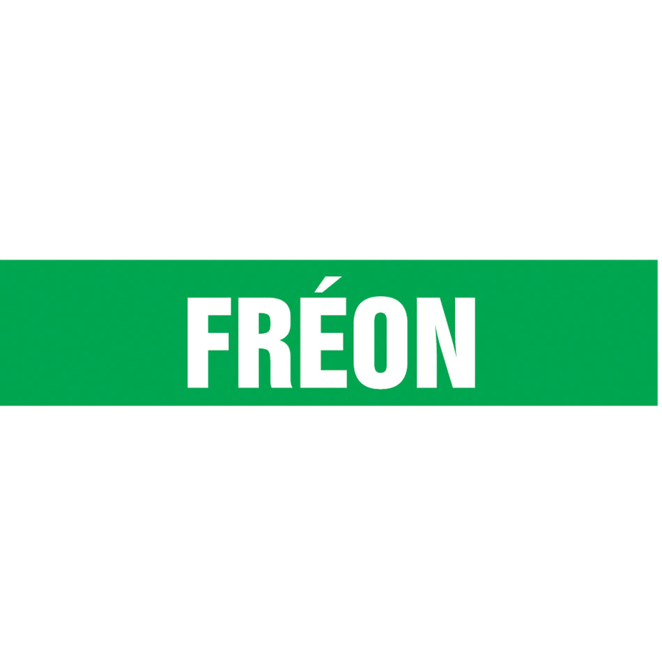 Snap Tite™ ""Fréon"" Pipe Marker - SAZ376