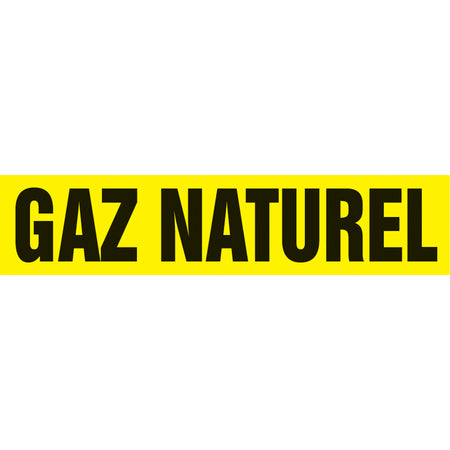 ""Gaz Naturel"" Pipe Markers - SQ775