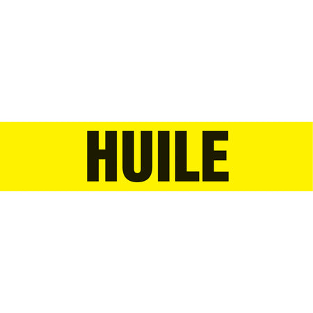 Snap Tite™ ""Huile"" Pipe Marker - SAZ416