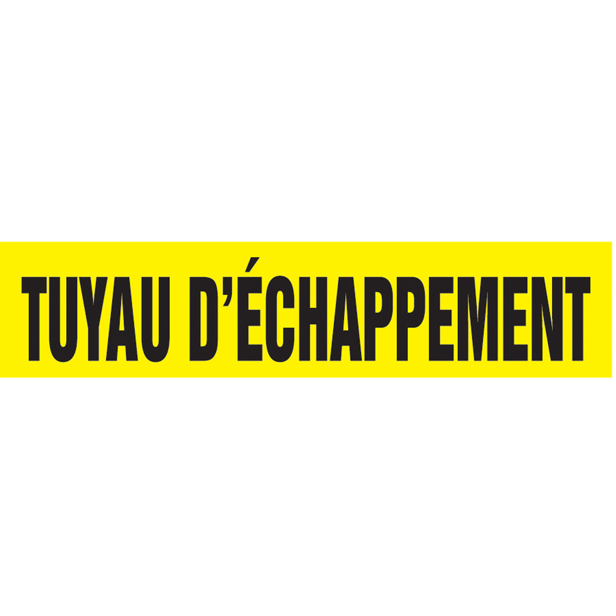 Snap Tite™ ""Tuyau d'Échappement"" Pipe Markers - SAZ506