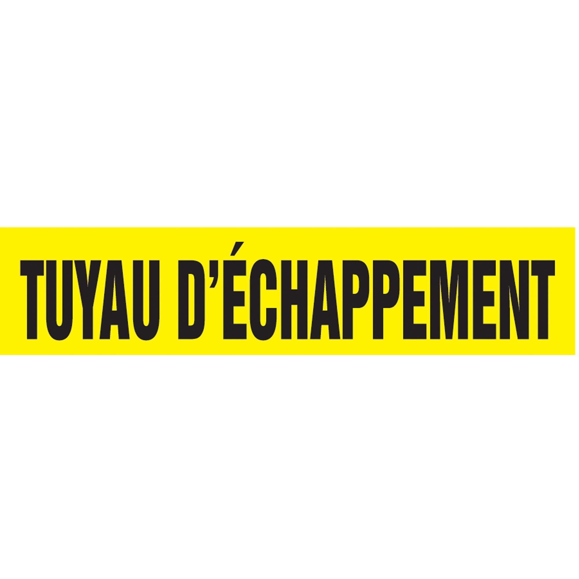 Snap Tite™ ""Tuyau d'Échappement"" Pipe Markers - SAZ506