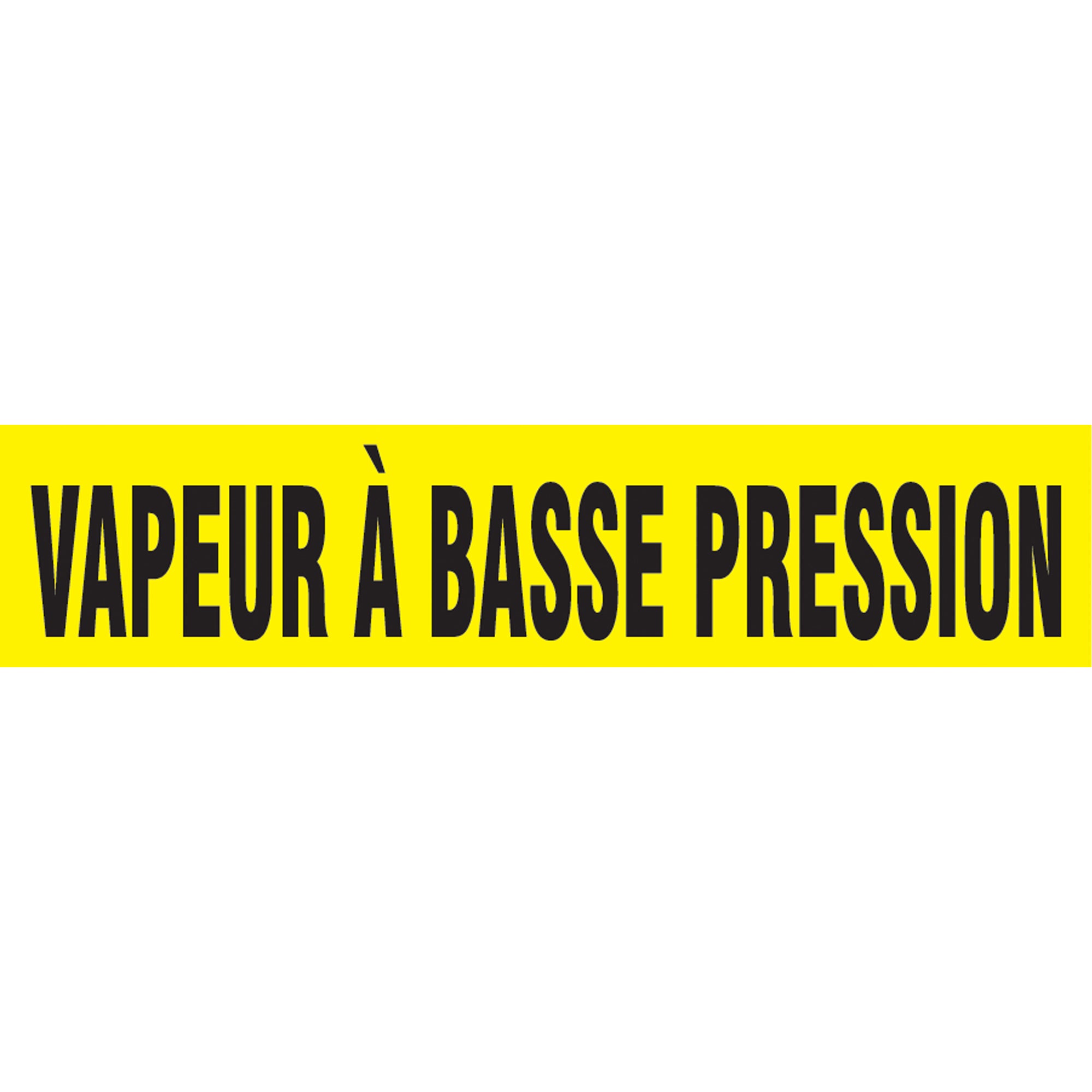 ""Vapeur À Basse Pression"" Pipe Marker - SAZ077
