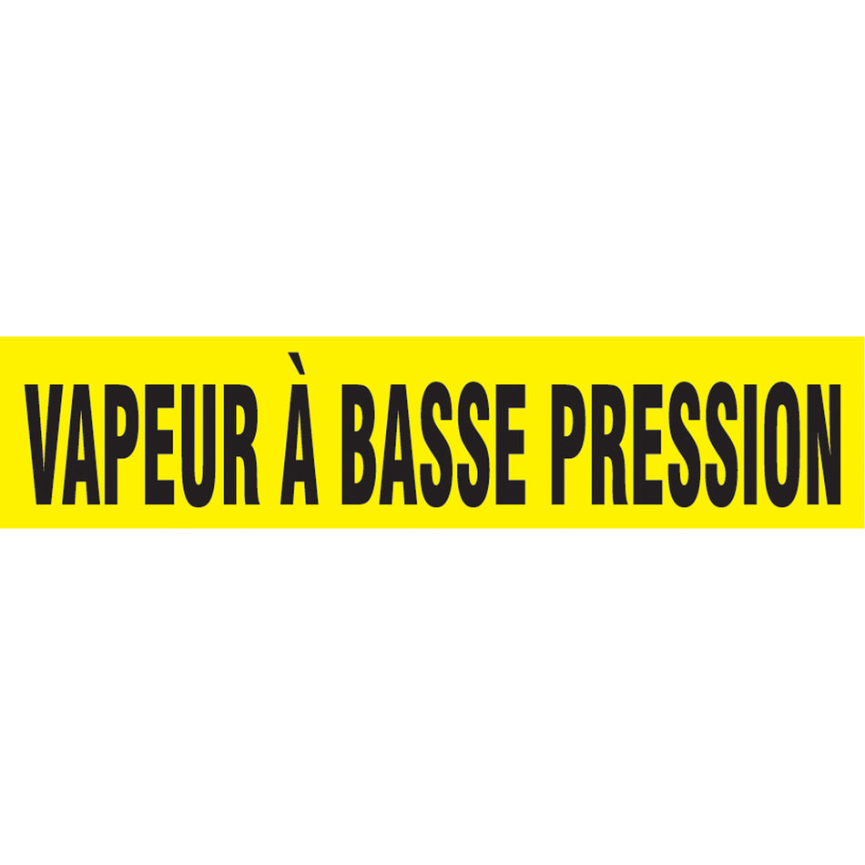 ""Vapeur À Basse Pression"" Pipe Marker - SAZ077