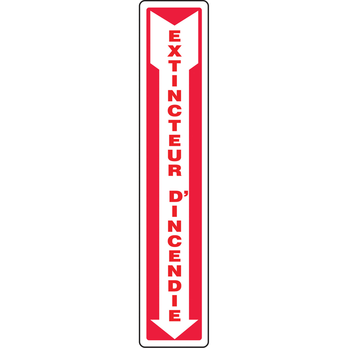 ""Extincteur d'incendie"" Sign - SAZ795