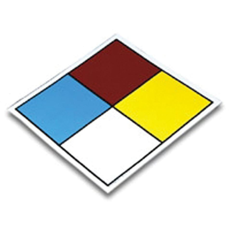Blank NFPA Safety Placard - SBC361