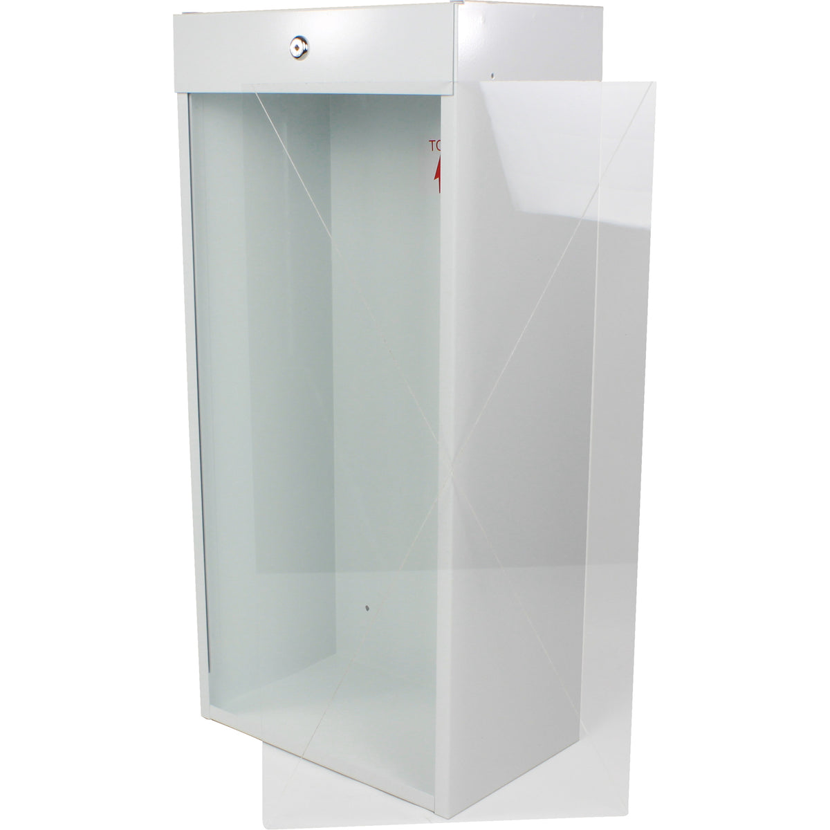 Plastic Front Replacement Part for Surface-Mounted Fire Extinguisher Cabinet - SD031