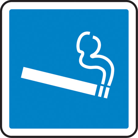 Smoking Section CSA Standard Safety Sign - SEA483