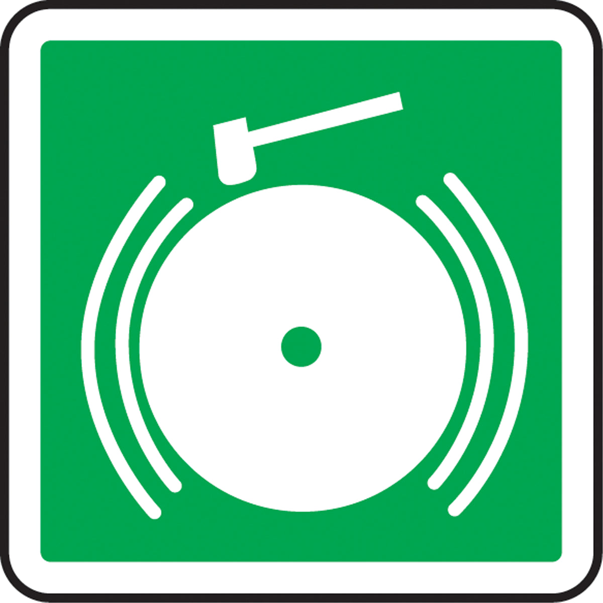 Emergency Alarm CSA Standard Safety Sign - SEA455