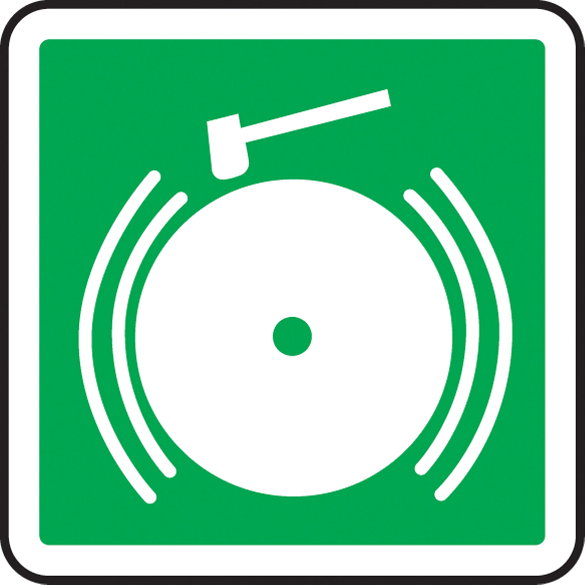 Emergency Alarm CSA Standard Safety Sign - SEA455