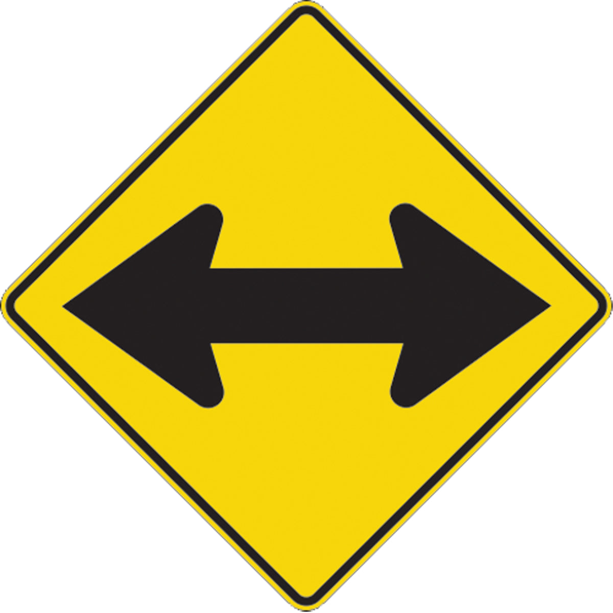 Two-Way Arrow Traffic Sign - SD269