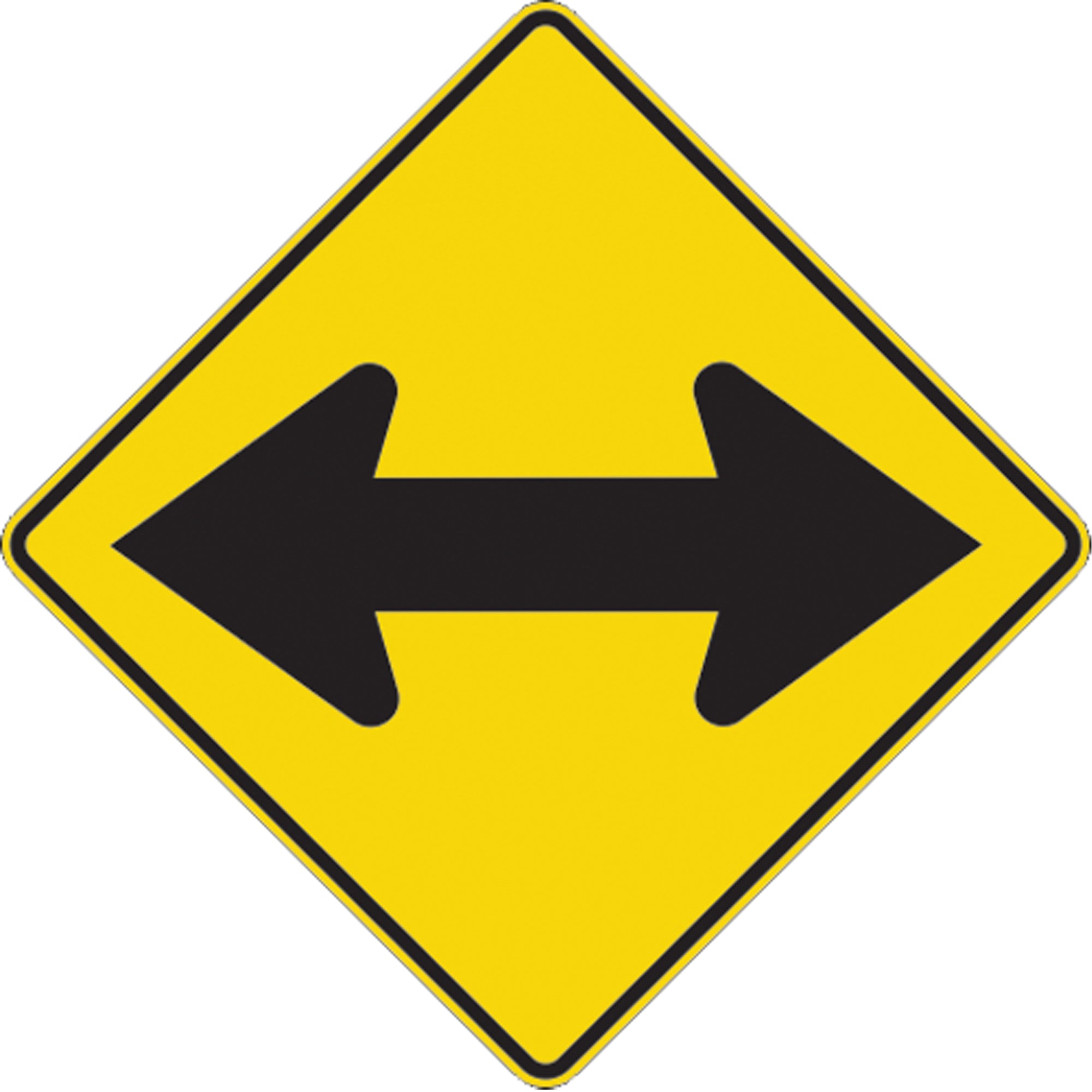 Two-Way Arrow Traffic Sign - SD269