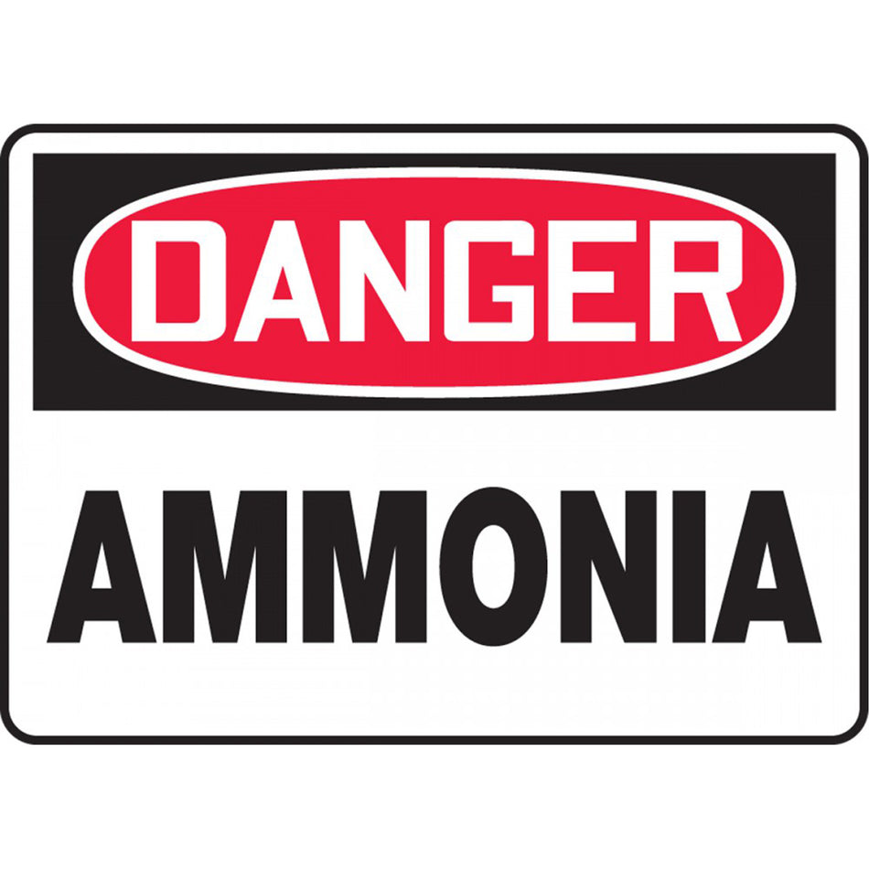 ""Ammonia"" Sign - SDS671