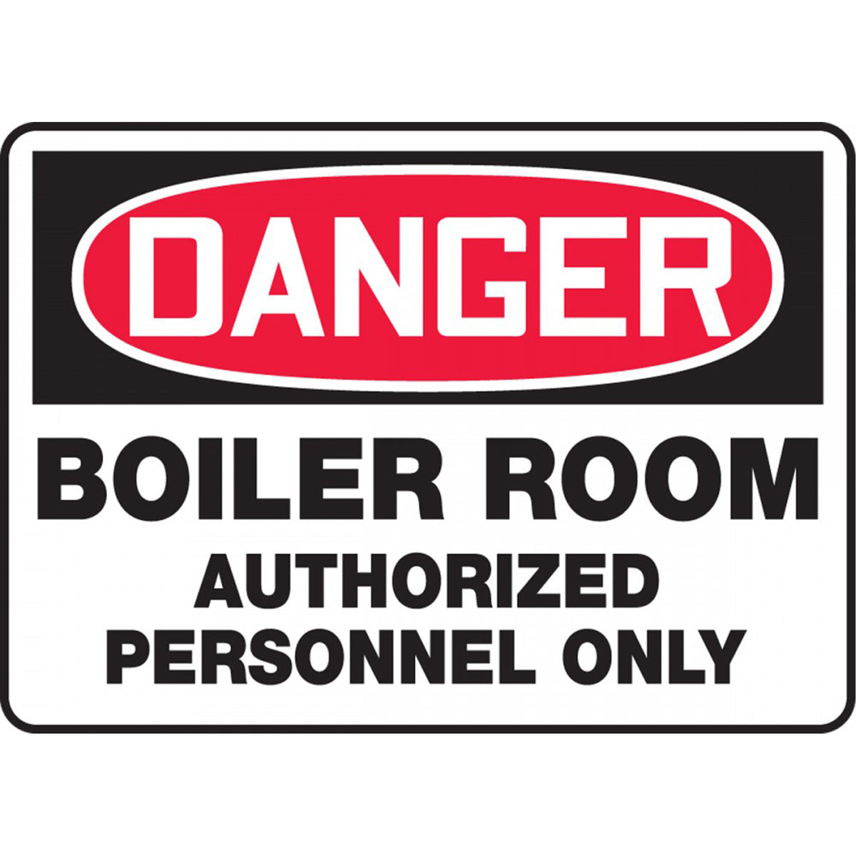 ""Boiler Room"" Sign - SDS672