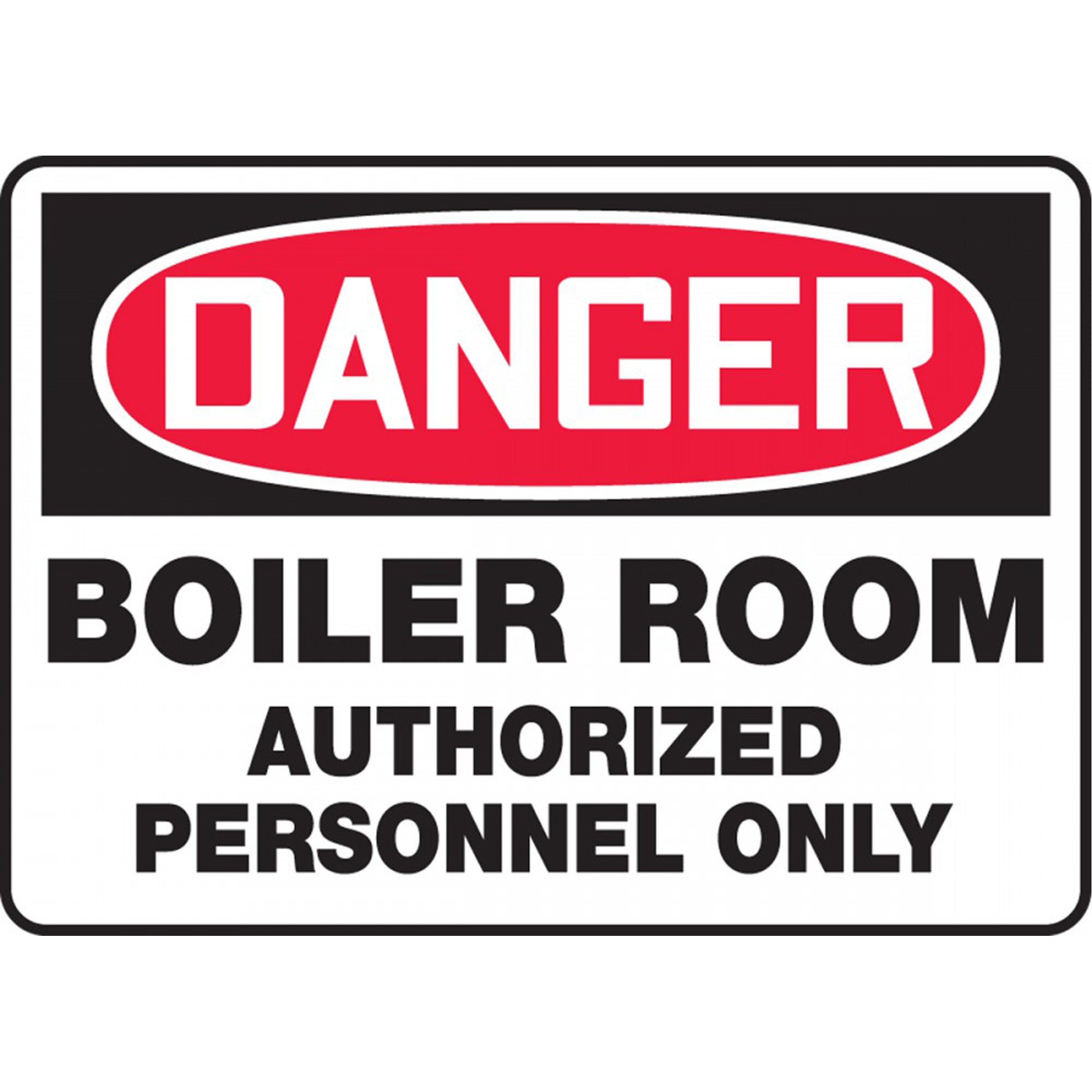 ""Boiler Room"" Sign - SDS672