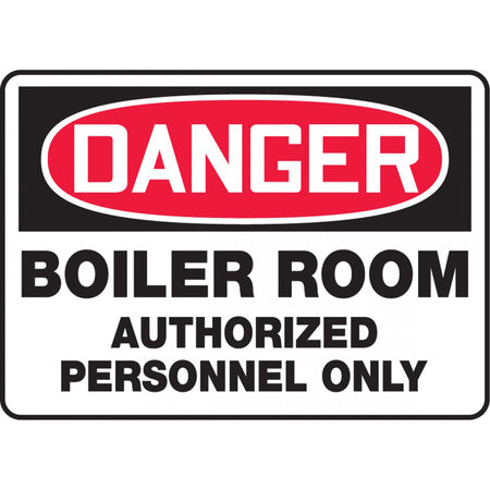 ""Boiler Room"" Sign - SDS672