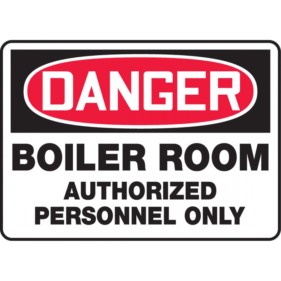 ""Boiler Room"" Sign - SDS672