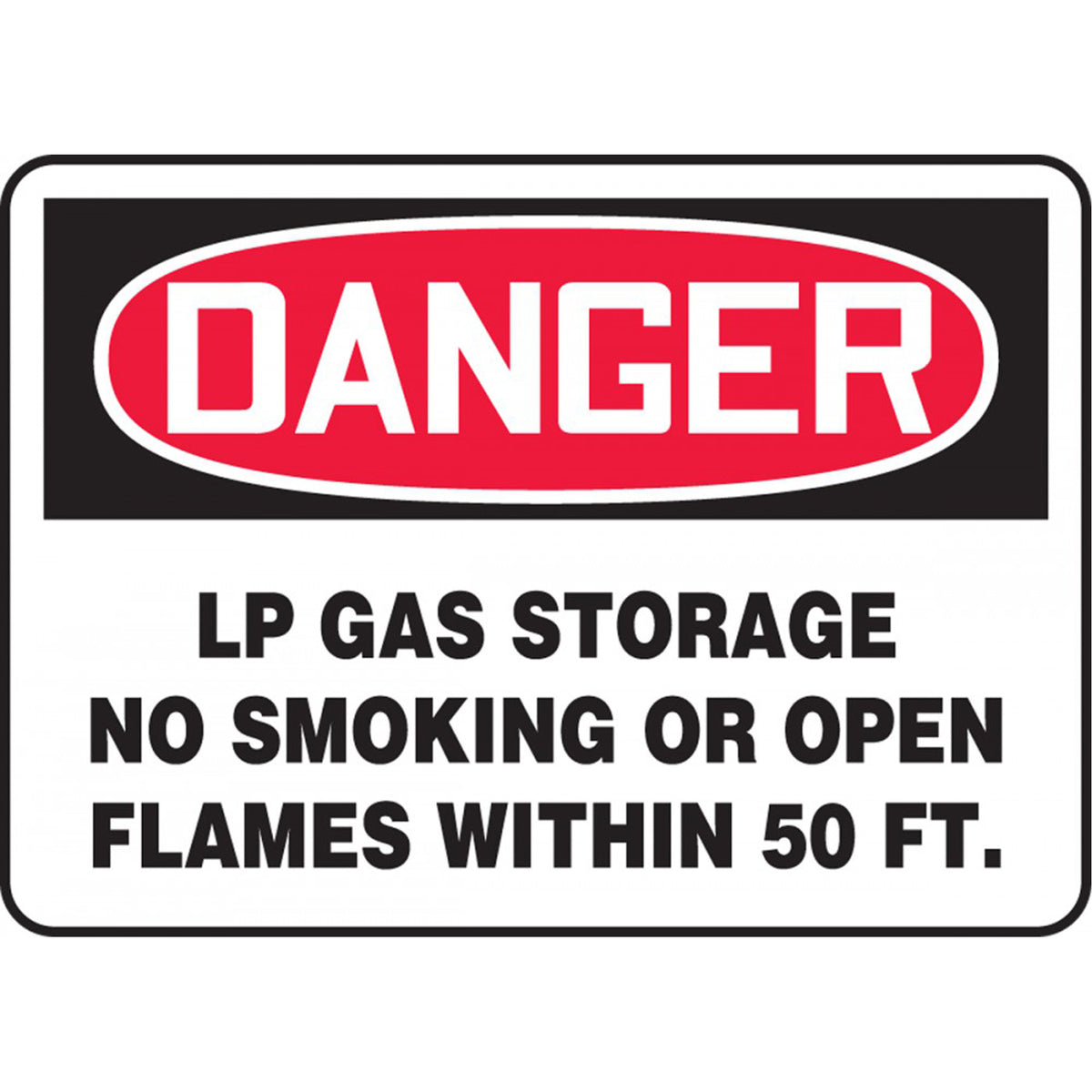 ""LP Gas Storage"" Sign - SDS676