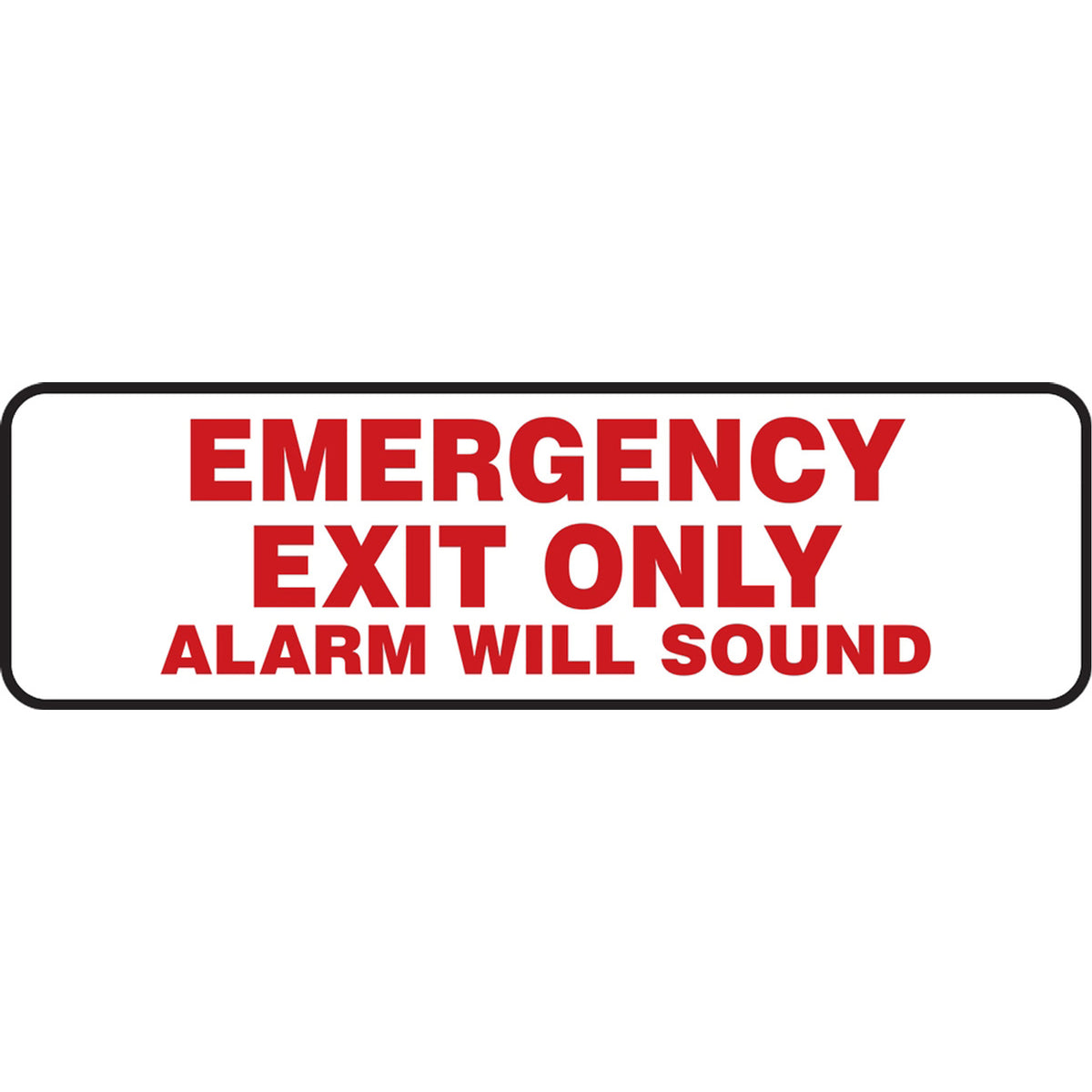 ""Emergency Exit Only"" Sign - SDS698