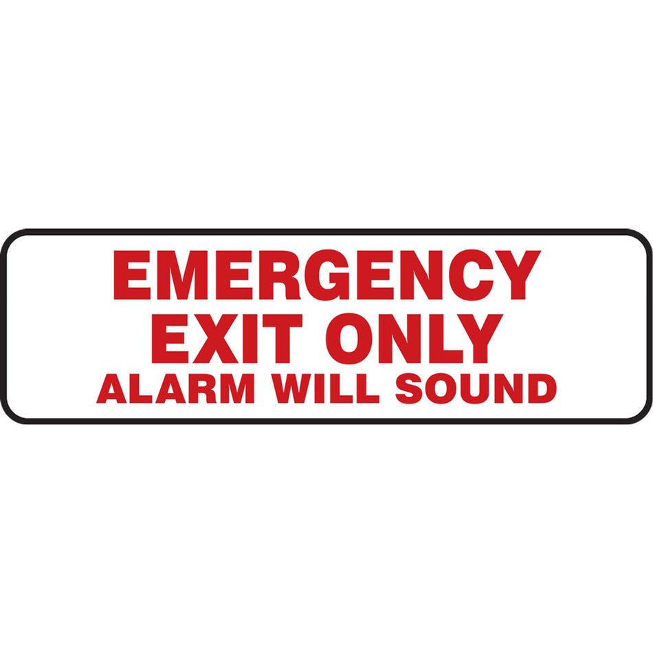 ""Emergency Exit Only"" Sign - SDS698