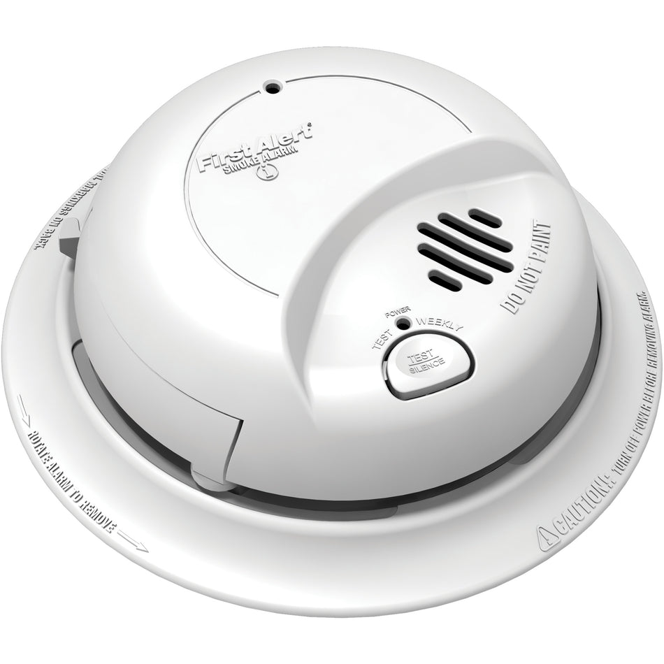 120V Hardwired Smoke Alarm with Battery Back-Up - SDS950