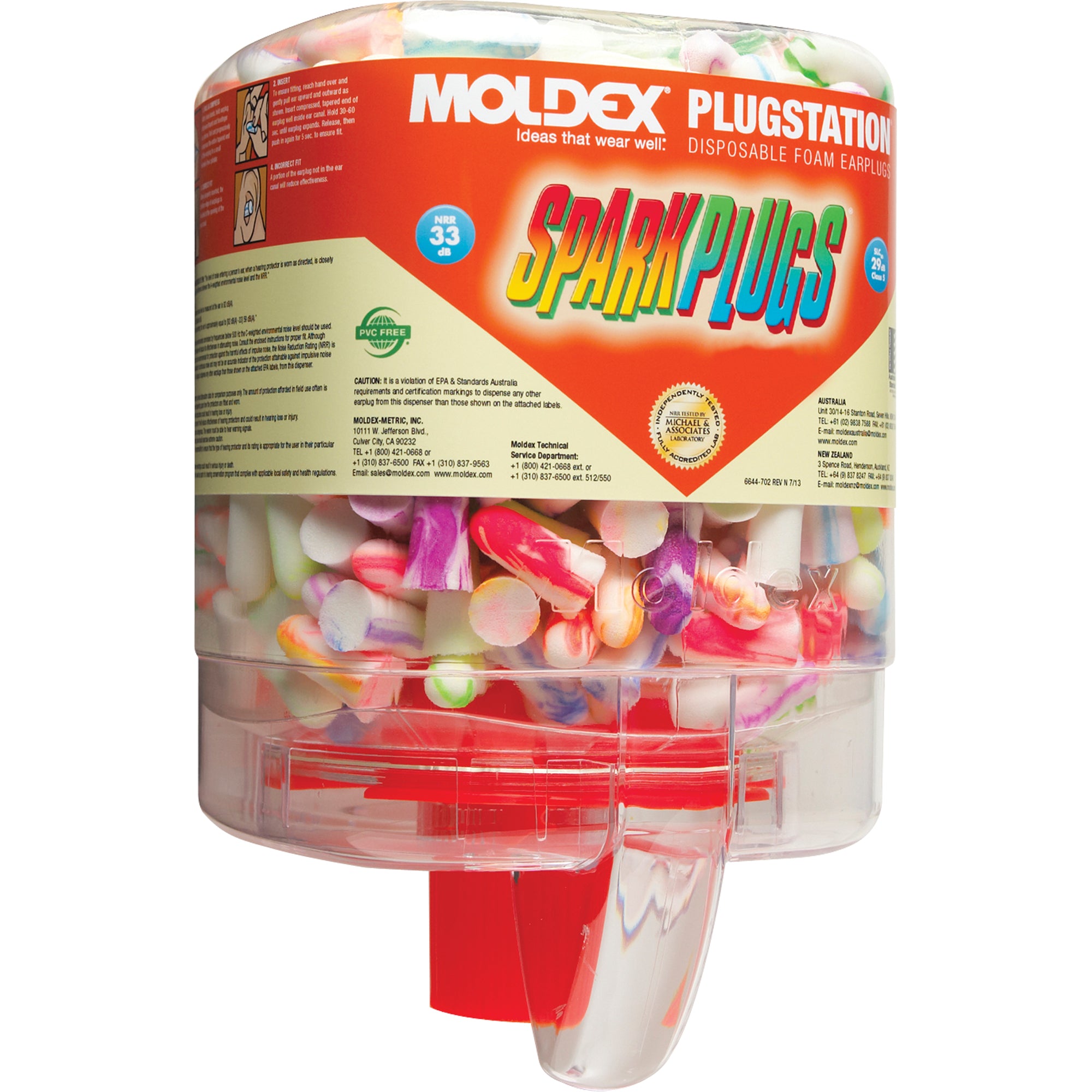 SparkPlugs® Plugstation® Earplugs Dispenser - SE924