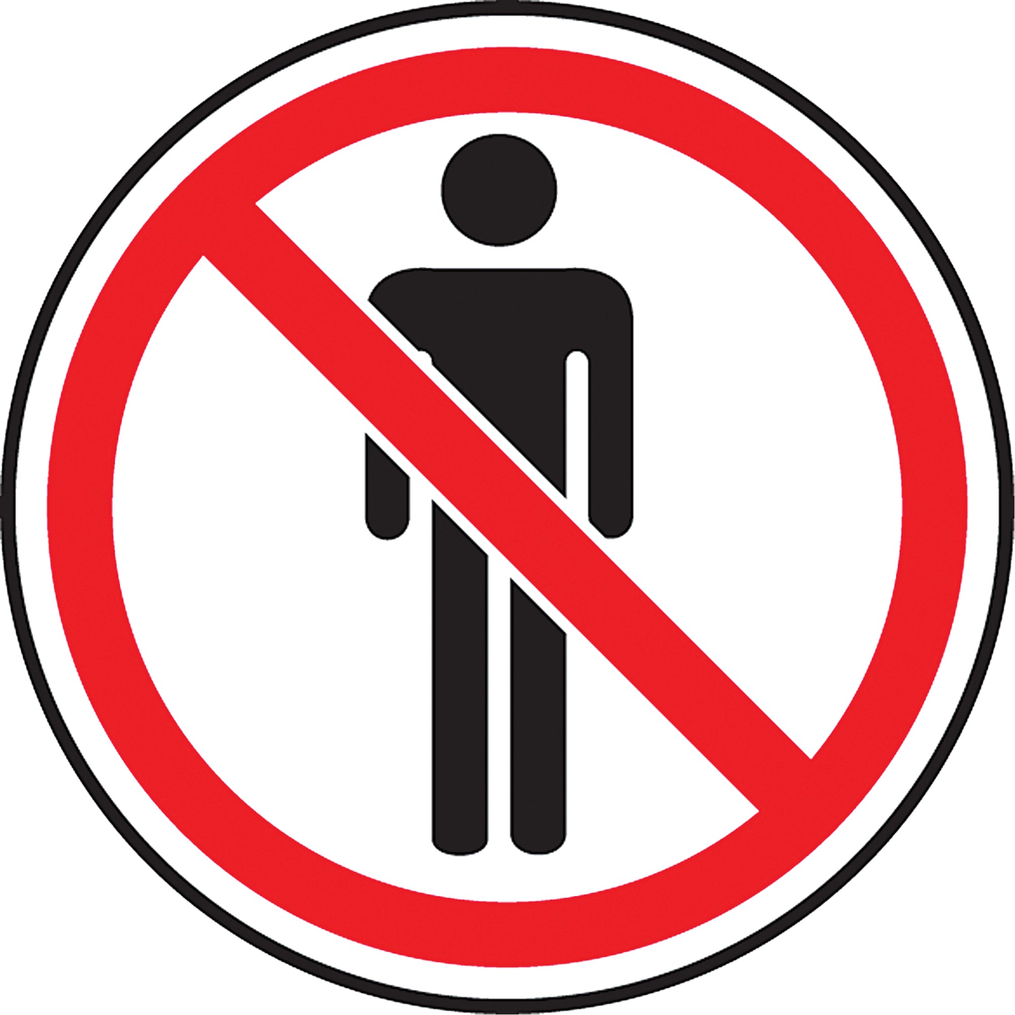 Do Not Enter CSA Standard Safety Sign - SEA365