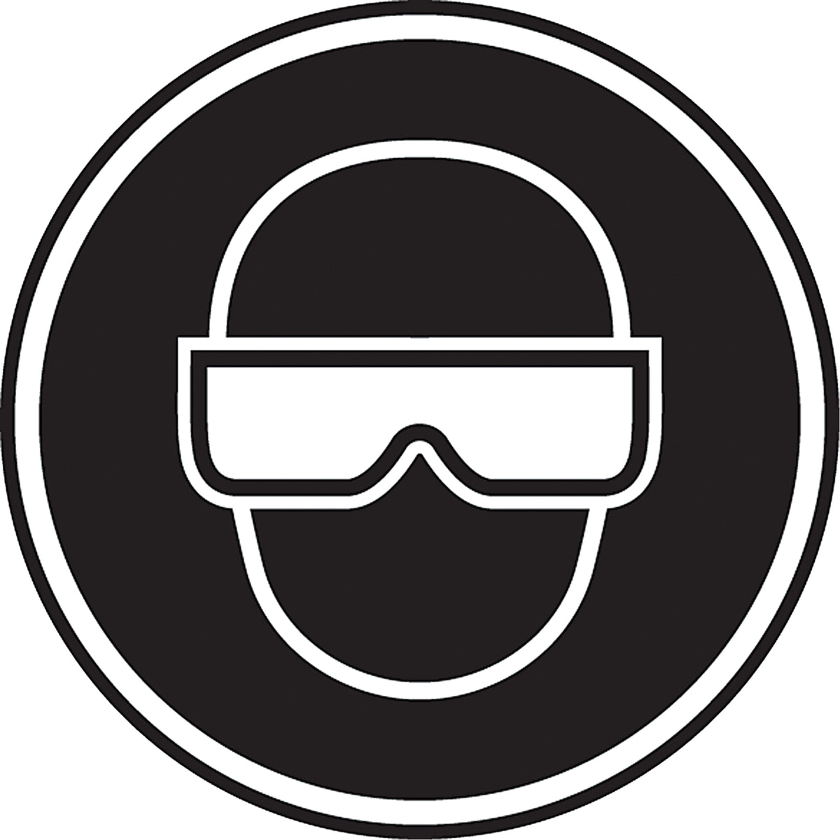 Eye Protection Required CSA Standard Safety Sign - SEA389