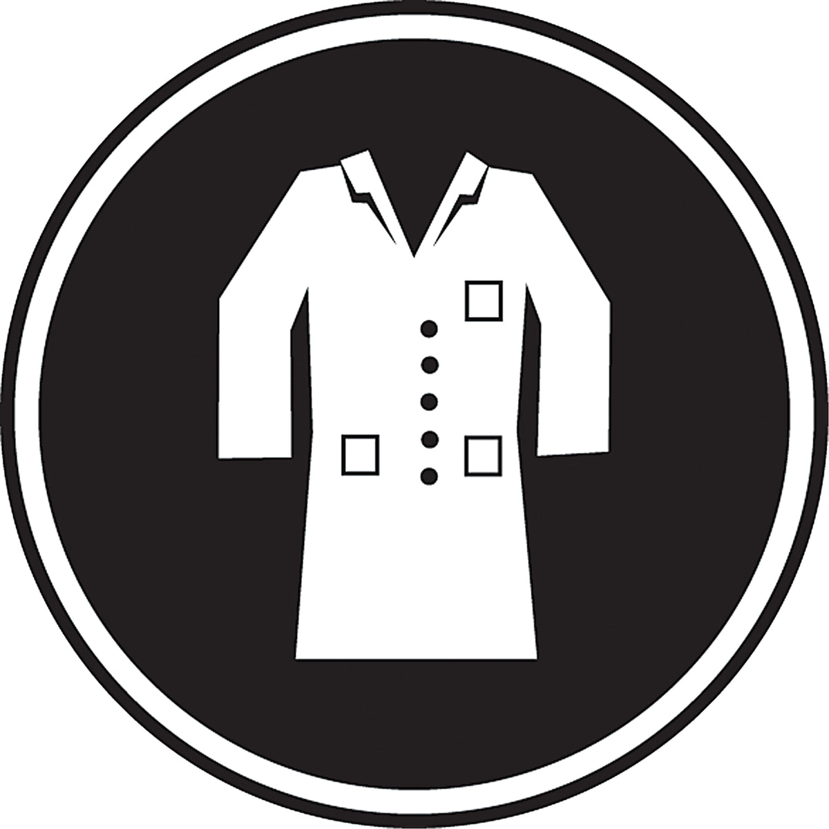 Lab Coat Required CSA Standard Safety Sign - SEA403