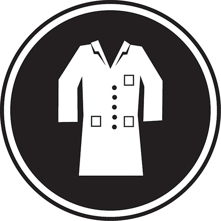 Lab Coat Required CSA Standard Safety Sign - SEA403
