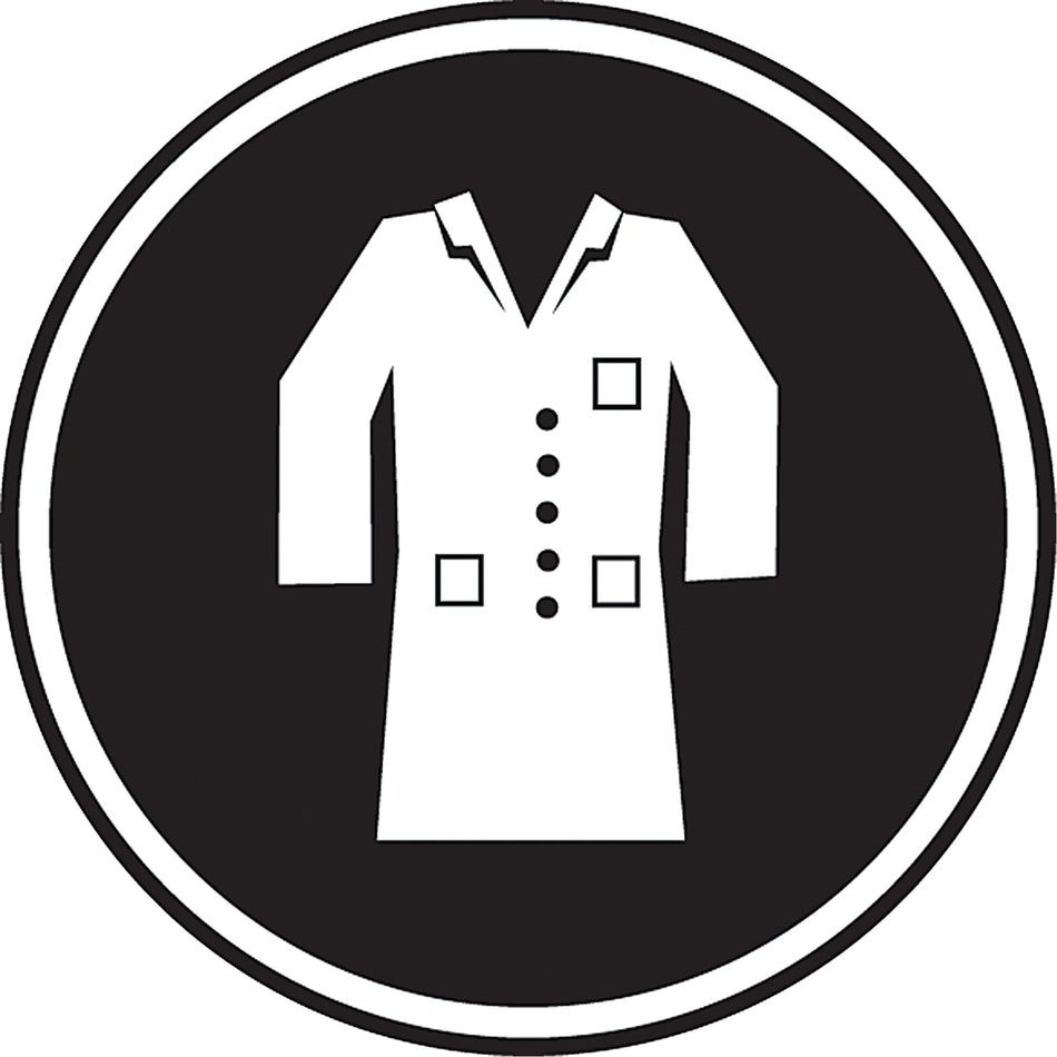 Lab Coat Required CSA Standard Safety Sign - SEA403