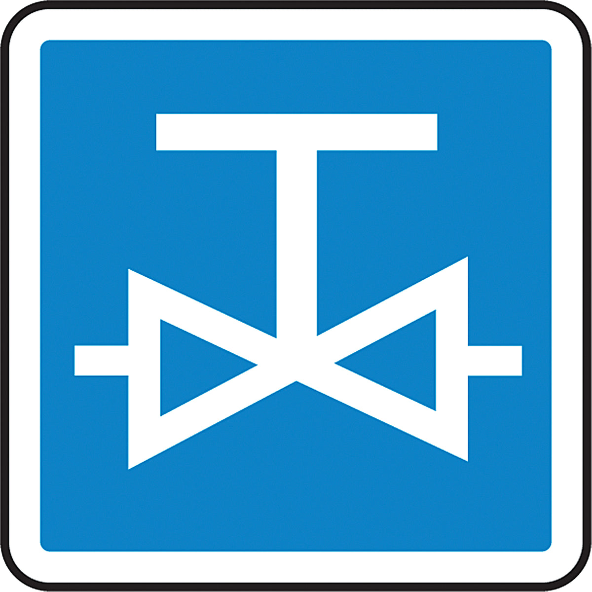 Valve CSA Standard Safety Sign - SEA489