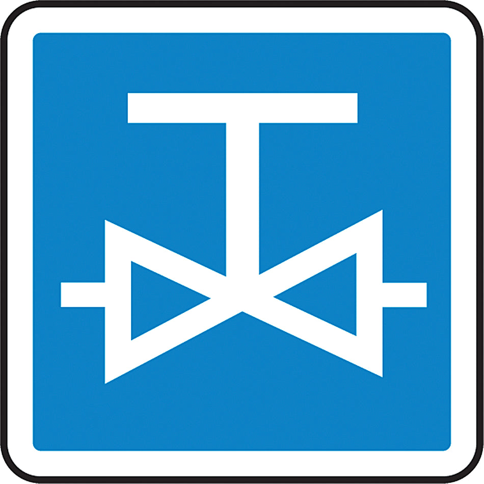 Valve CSA Standard Safety Sign - SEA489