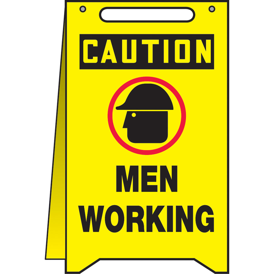 ""Men Working"" Fold-Ups™ Floor Sign - SEA515