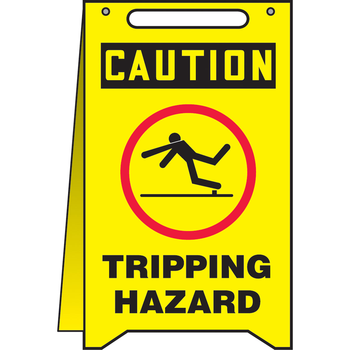 ""Tripping Hazard"" Fold-Ups™ Floor Sign - SEA518
